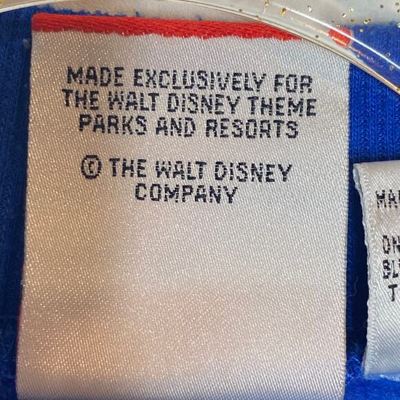 Vintage Disney Mickey Inc Womens Size Medium Blue Minnie Mouse Fleece Top - Picture 11 of 11